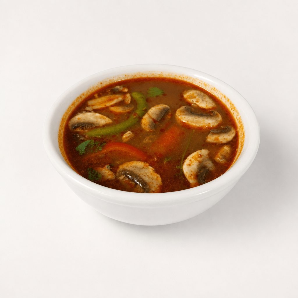 Tom Yum Shrimp.