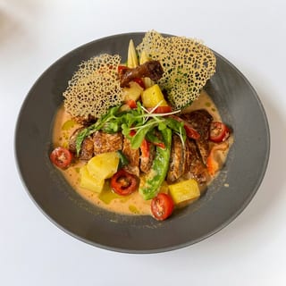 Crispy Duck Pineapple Curry