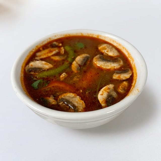 Tom Yum Shrimp.